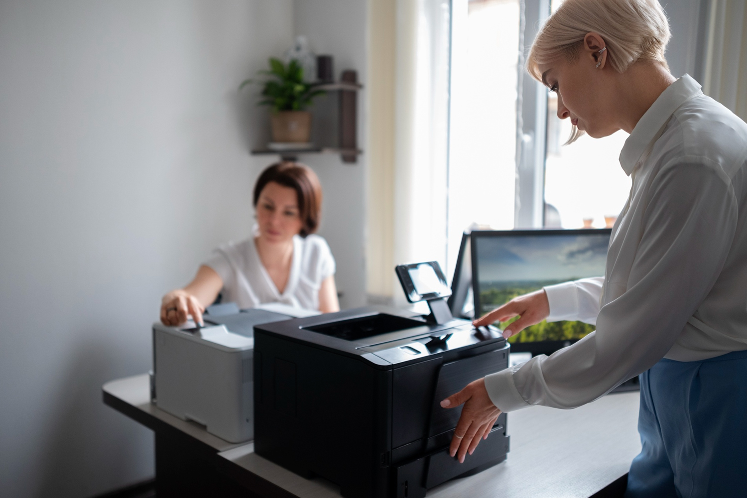 HP printer setup